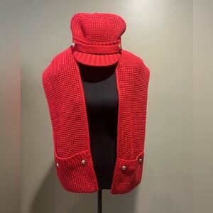 Michael Kors hat and scarf set NWT